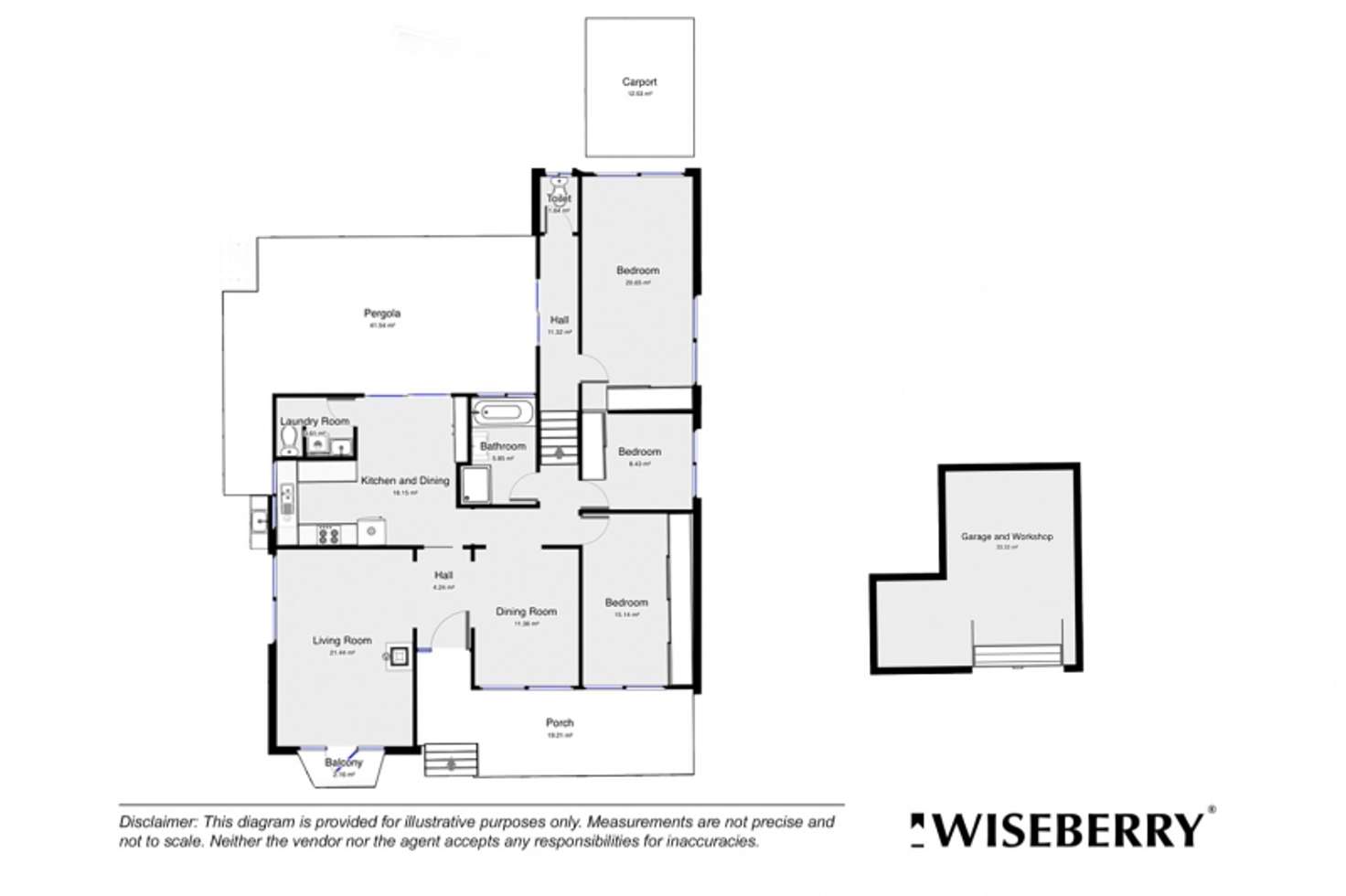 Floorplan of Homely house listing, 48 Fern Ave, Bradbury NSW 2560