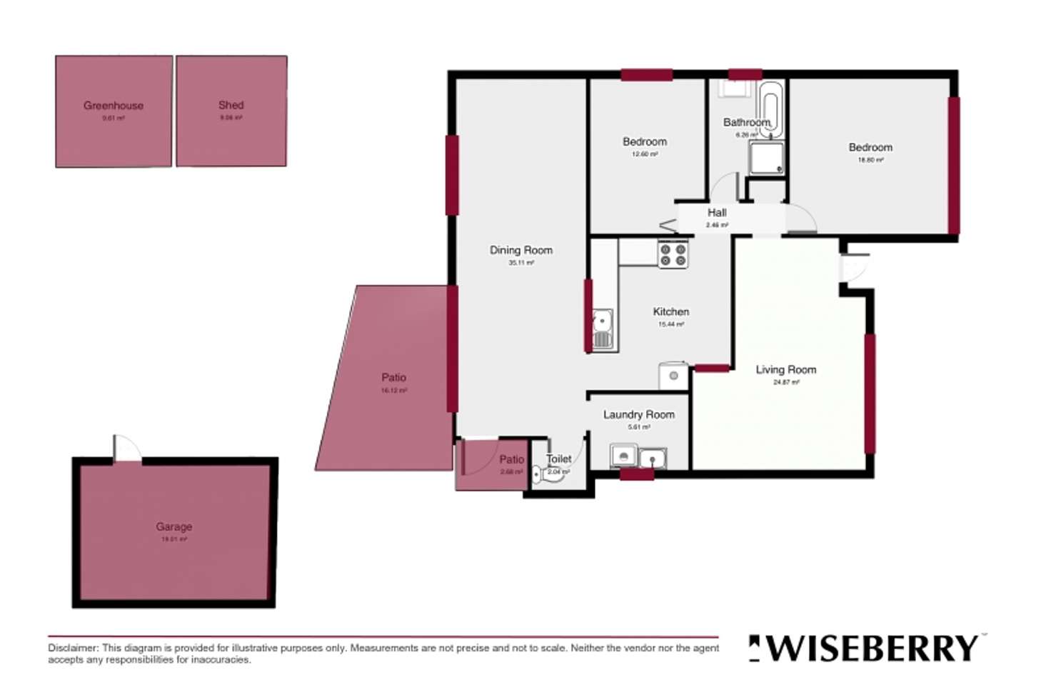 Floorplan of Homely house listing, 48 Macquarie Ave, Campbelltown NSW 2560