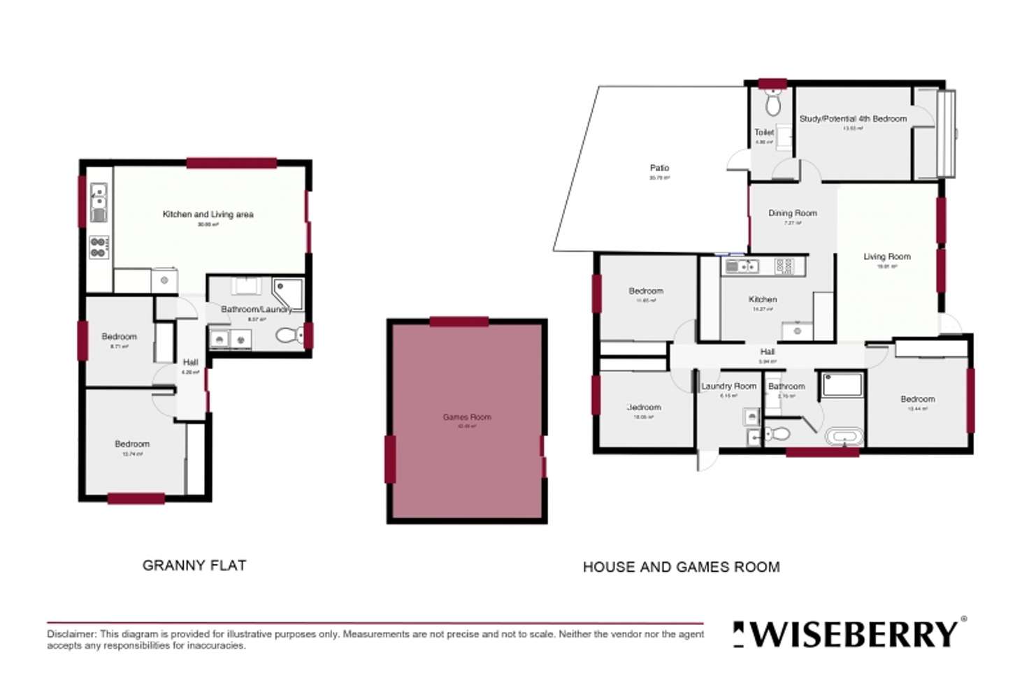 Floorplan of Homely house listing, 5 and 5A Sampson Pl, Rosemeadow NSW 2560