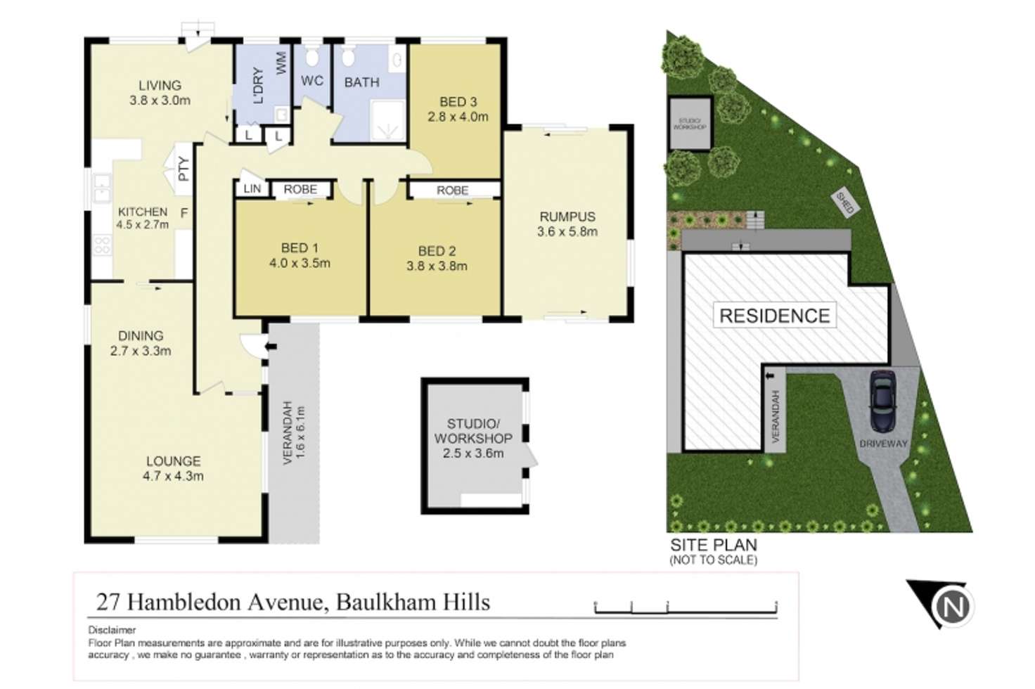 Floorplan of Homely house listing, 27 Hambledon Avenue, Baulkham Hills NSW 2153