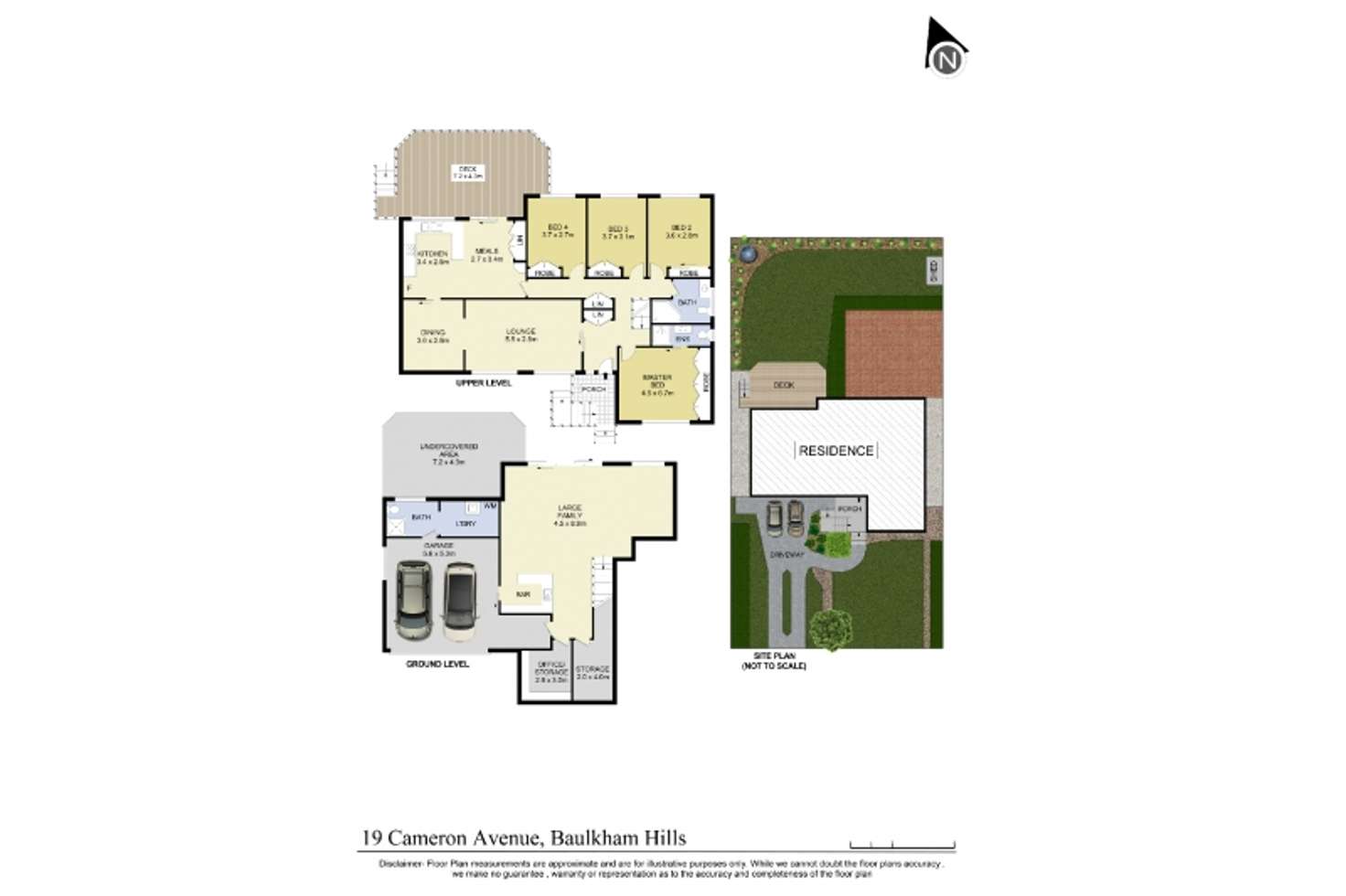 Floorplan of Homely house listing, 19 Cameron Avenue, Baulkham Hills NSW 2153