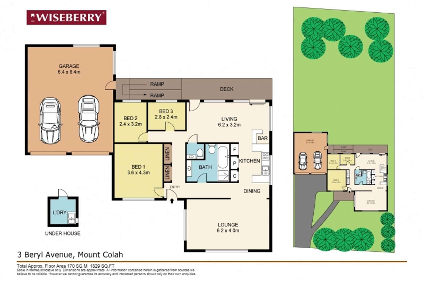 Floorplan of Homely house listing, 3 Beryl Avenue, Mount Colah NSW 2079