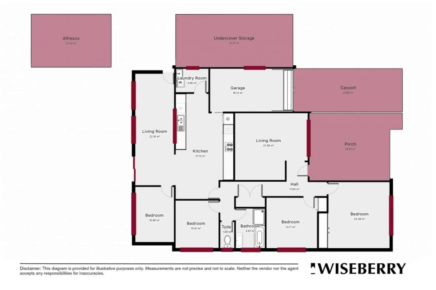 Floorplan of Homely house listing, 210 St Johns Rd, Bradbury NSW 2560