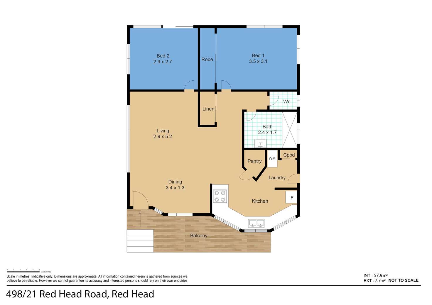 Floorplan of Homely house listing, 498/21 Redhead Road, Hallidays Point NSW 2430