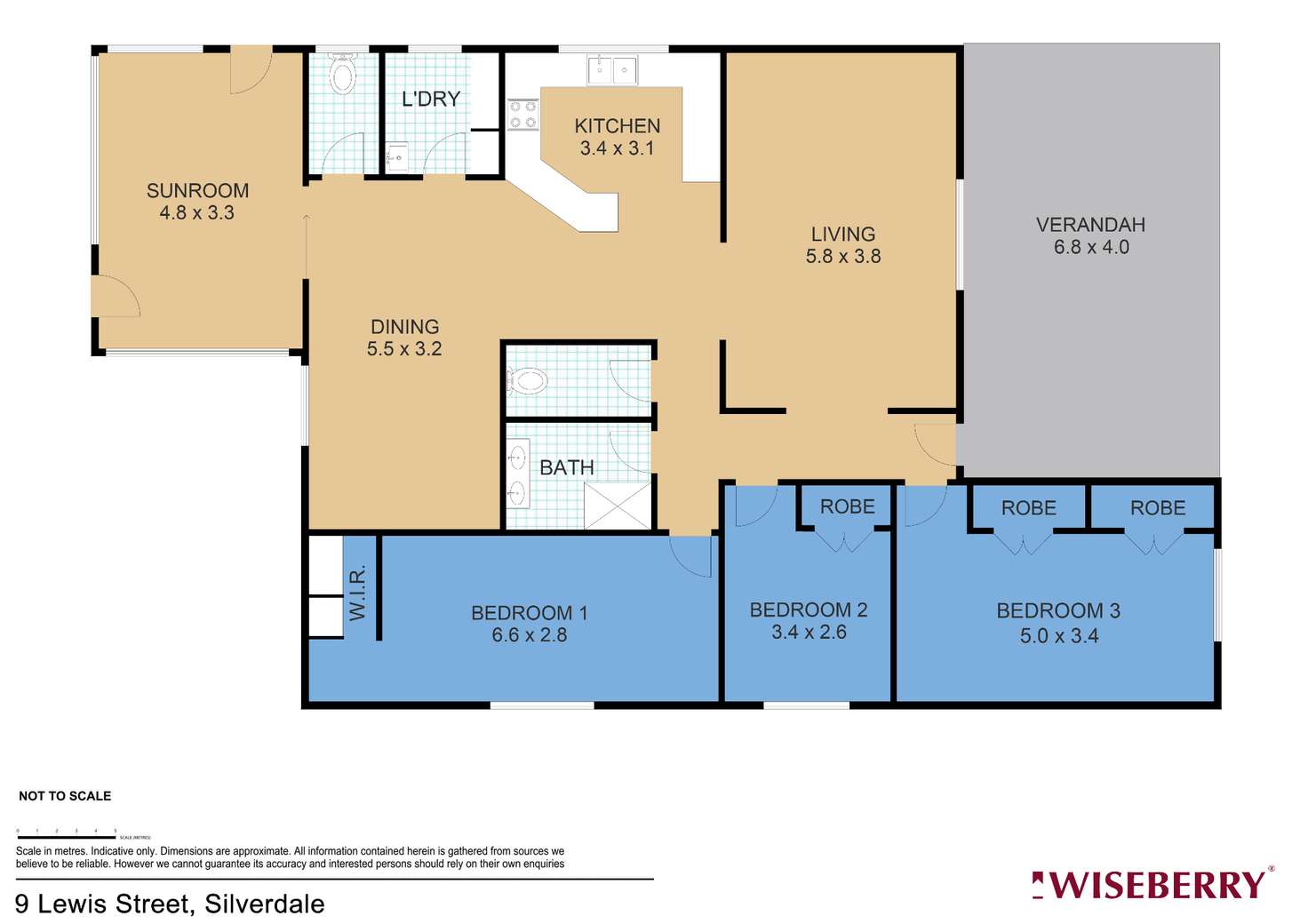 Floorplan of Homely house listing, 9 Lewis Street, Silverdale NSW 2752
