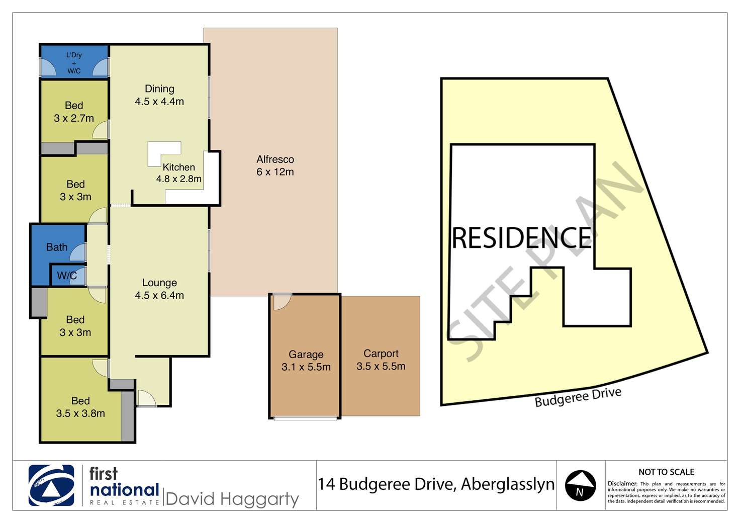 Floorplan of Homely house listing, 14 Budgeree Drive, Aberglasslyn NSW 2320