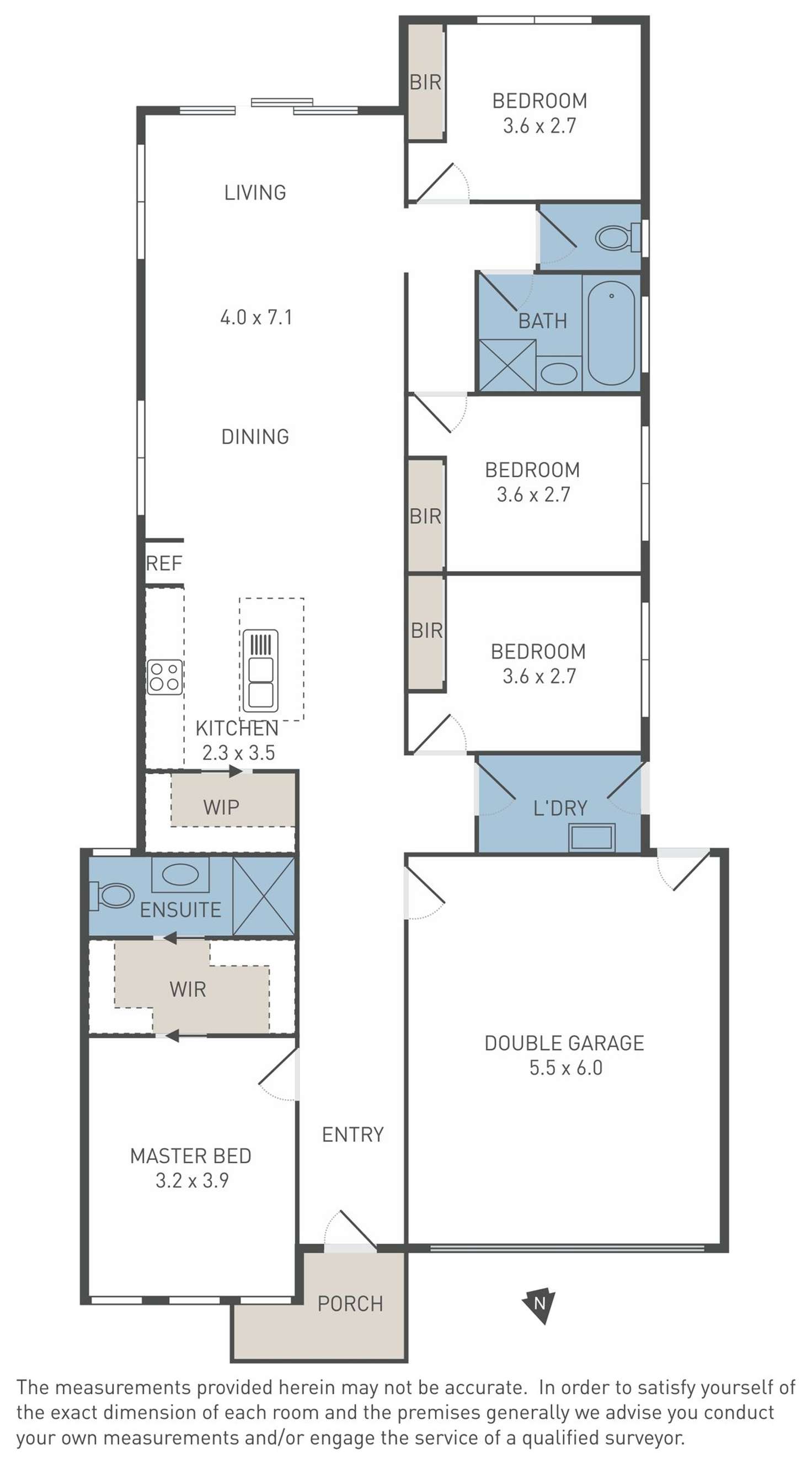 Floorplan of Homely house listing, 15 Maryborough Drive, Wyndham Vale VIC 3024