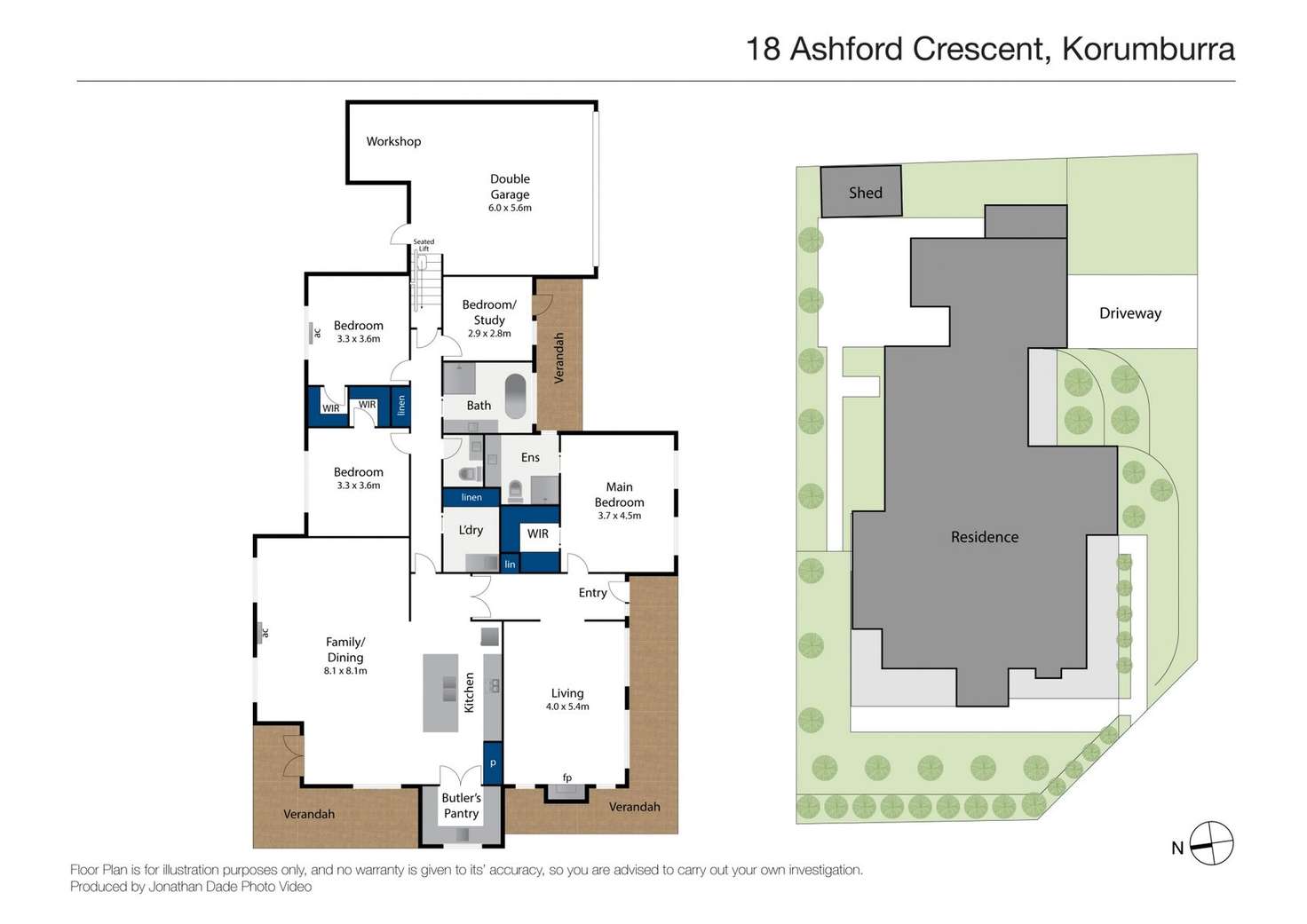 Floorplan of Homely house listing, 18 Ashford Crescent, Korumburra VIC 3950