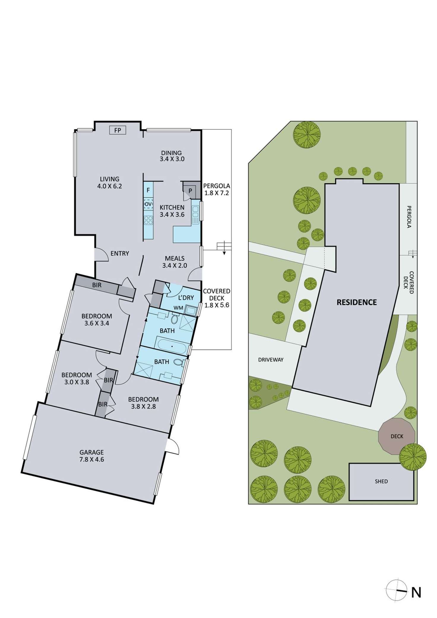 Floorplan of Homely house listing, 17 Dunbarton Drive, Wantirna VIC 3152