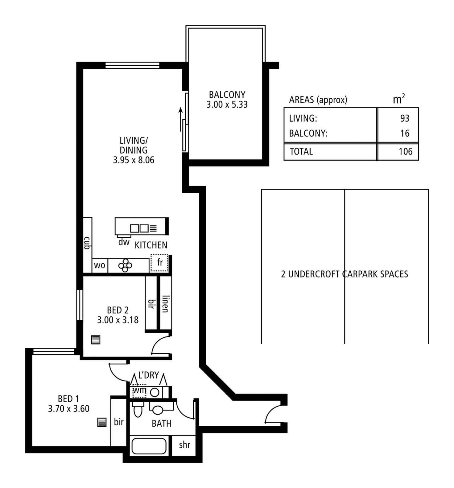 Floorplan of Homely apartment listing, 202/143 Prospect Road, Prospect SA 5082