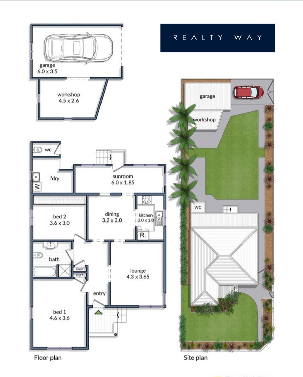 Floorplan of Homely house listing, 82-84 Edgbaston Road, Beverly Hills NSW 2209