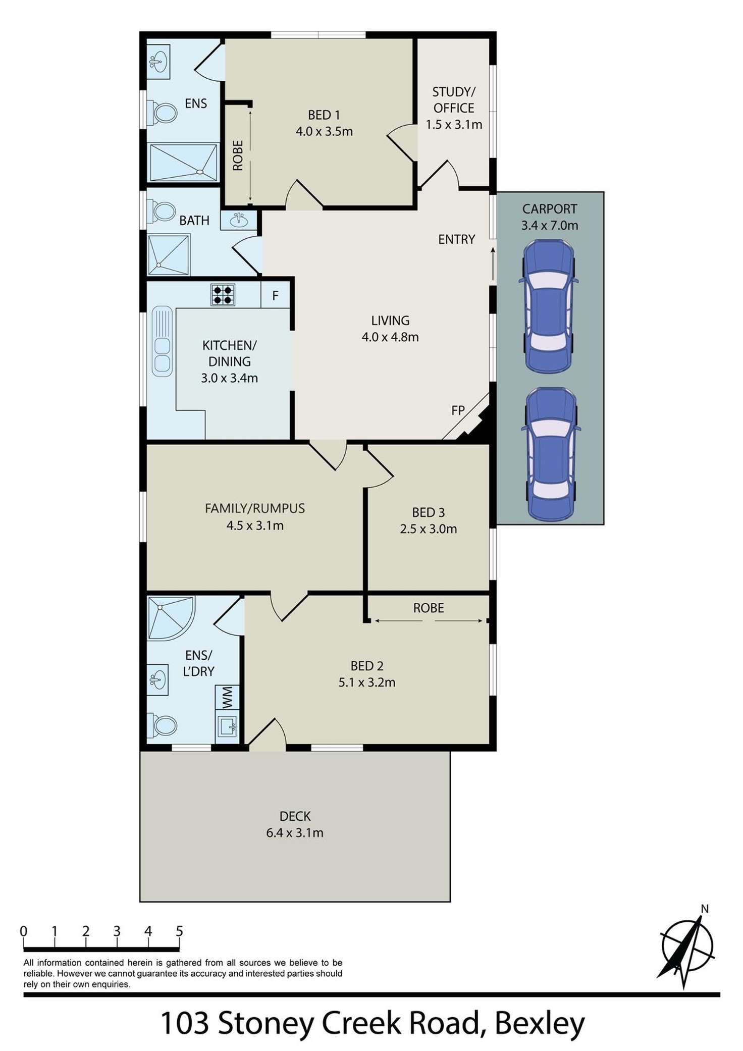 Floorplan of Homely house listing, 103 Stoney Creek Road, Bexley NSW 2207