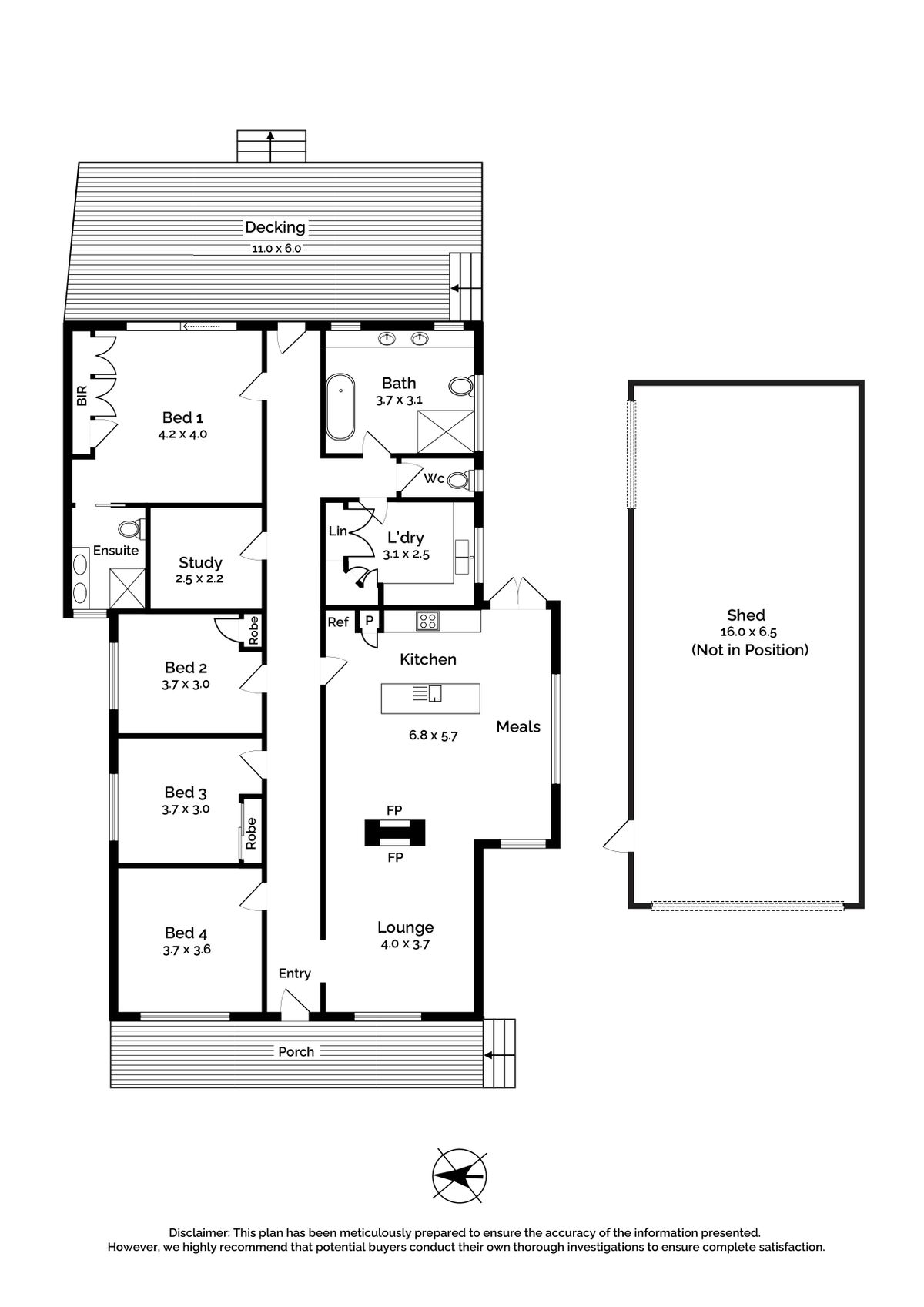 Floorplan of Homely house listing, 158 Main Street, Romsey VIC 3434