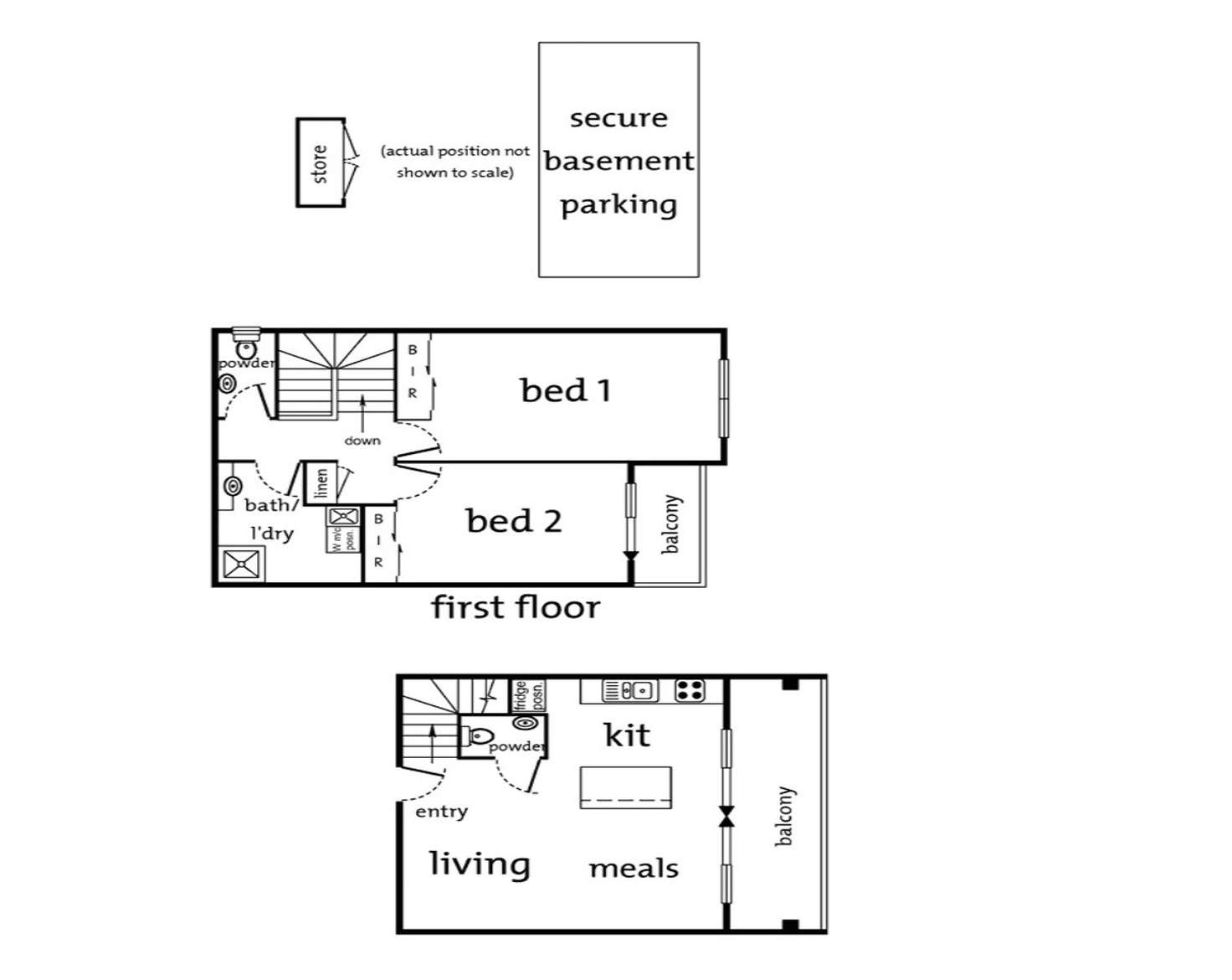 Floorplan of Homely unit listing, 5/2-4 Park Road, Surrey Hills VIC 3127