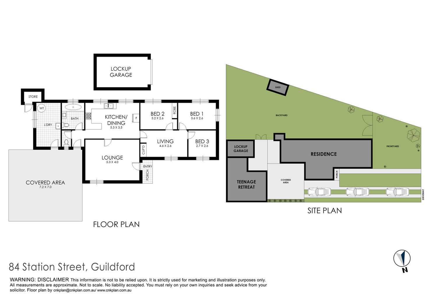 Floorplan of Homely house listing, 84 Station Street, Guildford NSW 2161