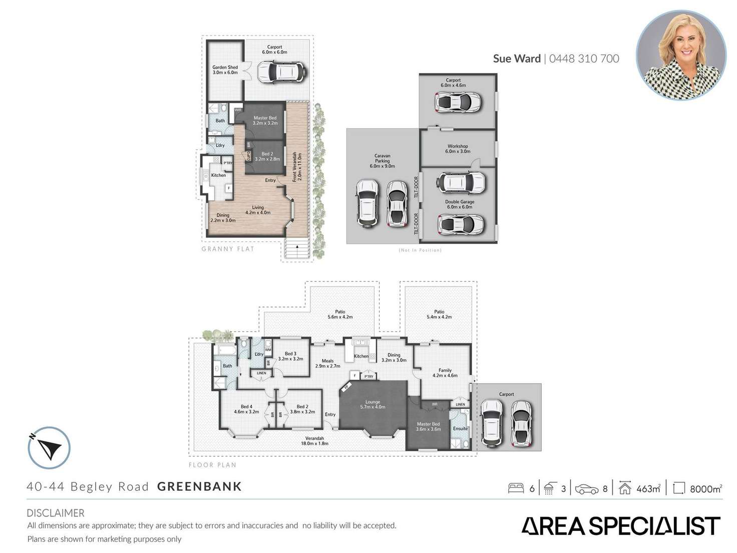Floorplan of Homely house listing, 40-44 Begley Road, Greenbank QLD 4124