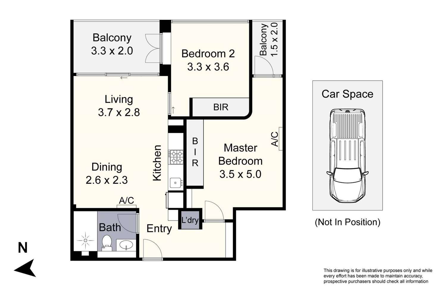 Floorplan of Homely apartment listing, 1911/229 Toorak Road, South Yarra VIC 3141