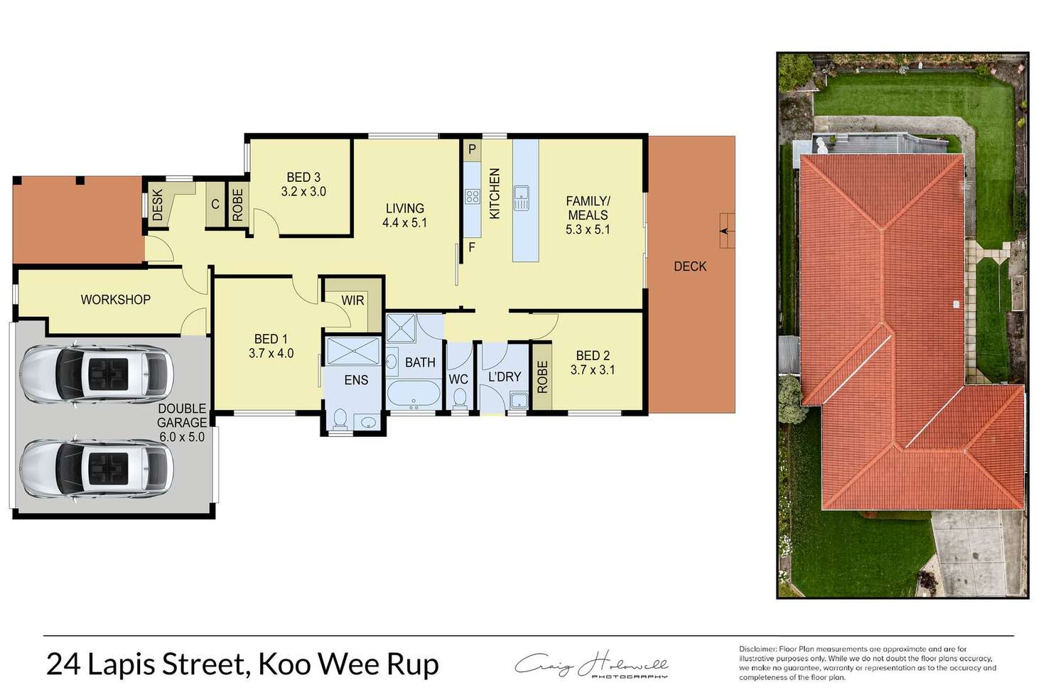 Floorplan of Homely house listing, 24 Lapis Street, Koo Wee Rup VIC 3981