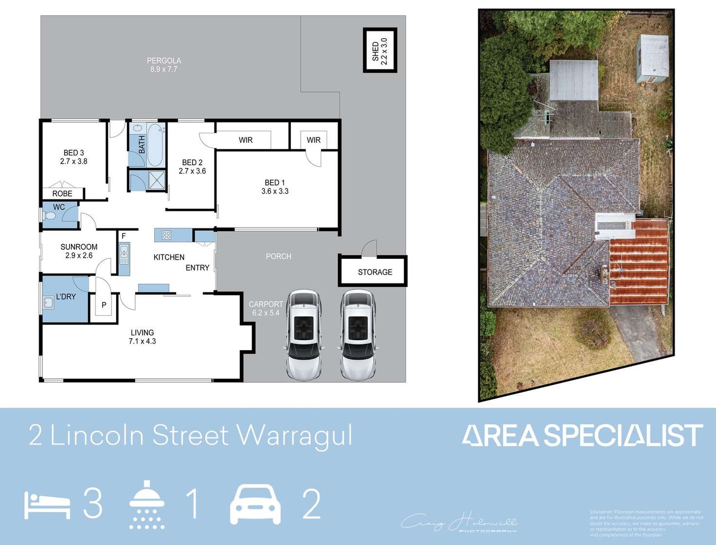 Floorplan of Homely house listing, 2 Lincoln Street, Warragul VIC 3820