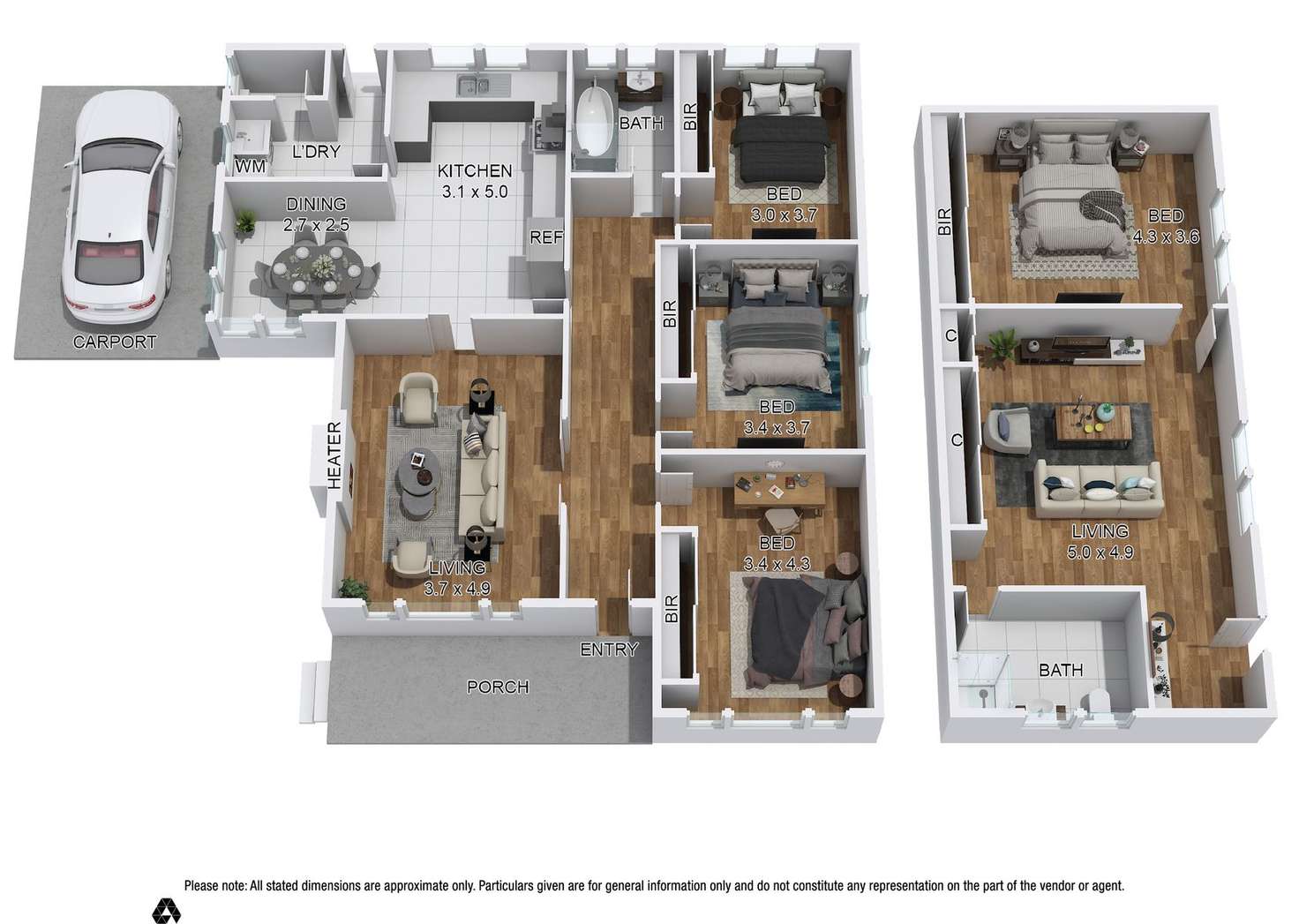 Floorplan of Homely house listing, 58 Purnell Street, Altona VIC 3018