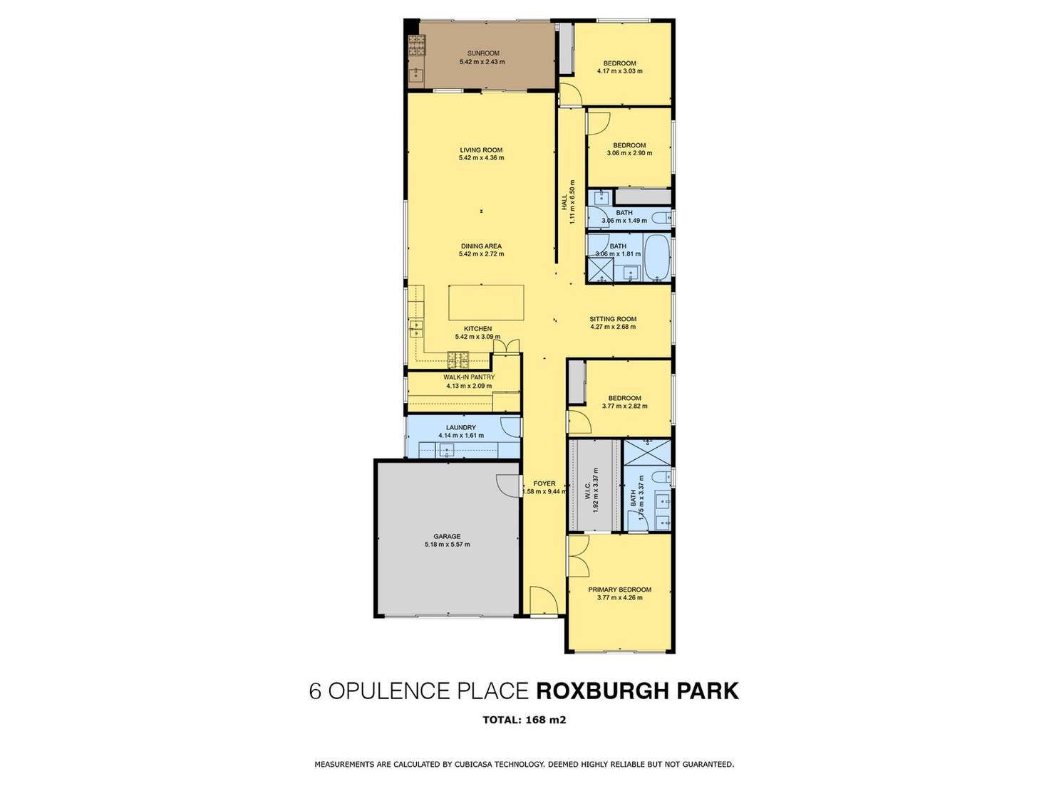 Floorplan of Homely house listing, 6 Opulence Place, Roxburgh Park VIC 3064