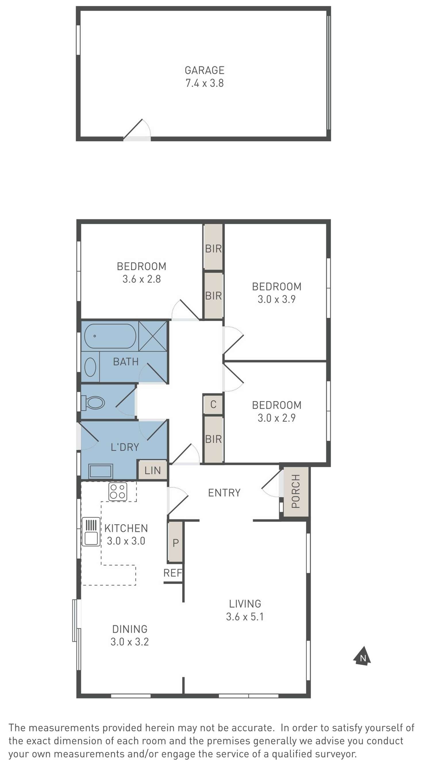 Floorplan of Homely house listing, 150 Black Forest Road, Wyndham Vale VIC 3024