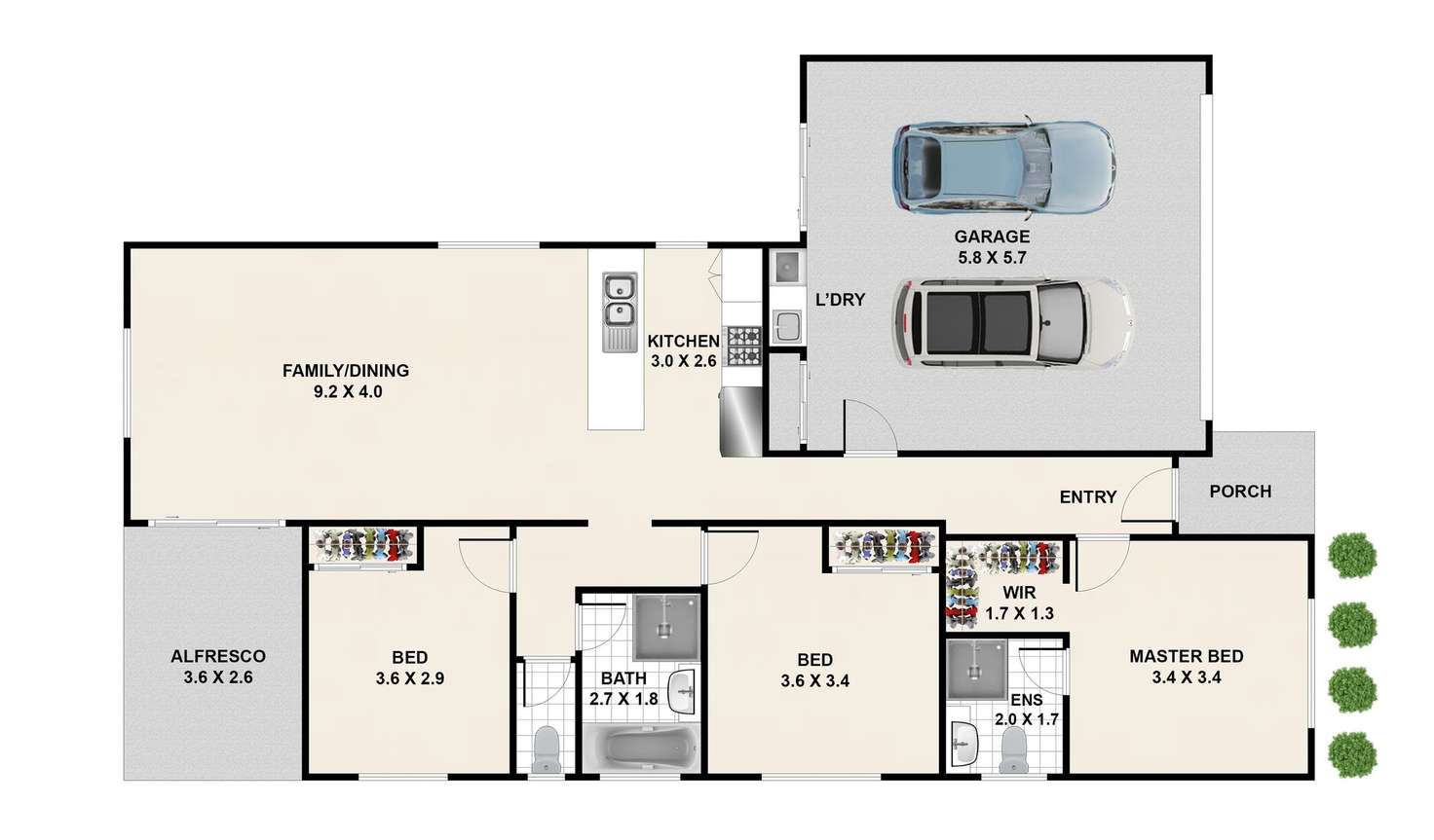 Floorplan of Homely house listing, 10 Altona Street, Pimpama QLD 4209