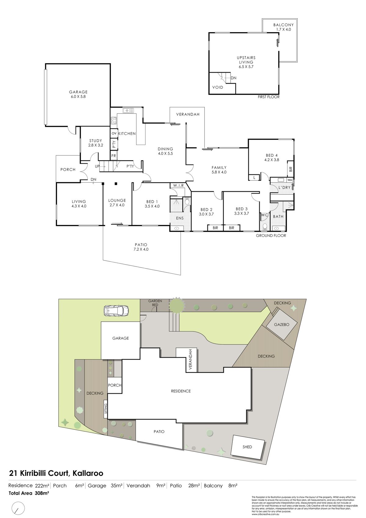 Floorplan of Homely house listing, 21 Kirribilli Court, Kallaroo WA 6025