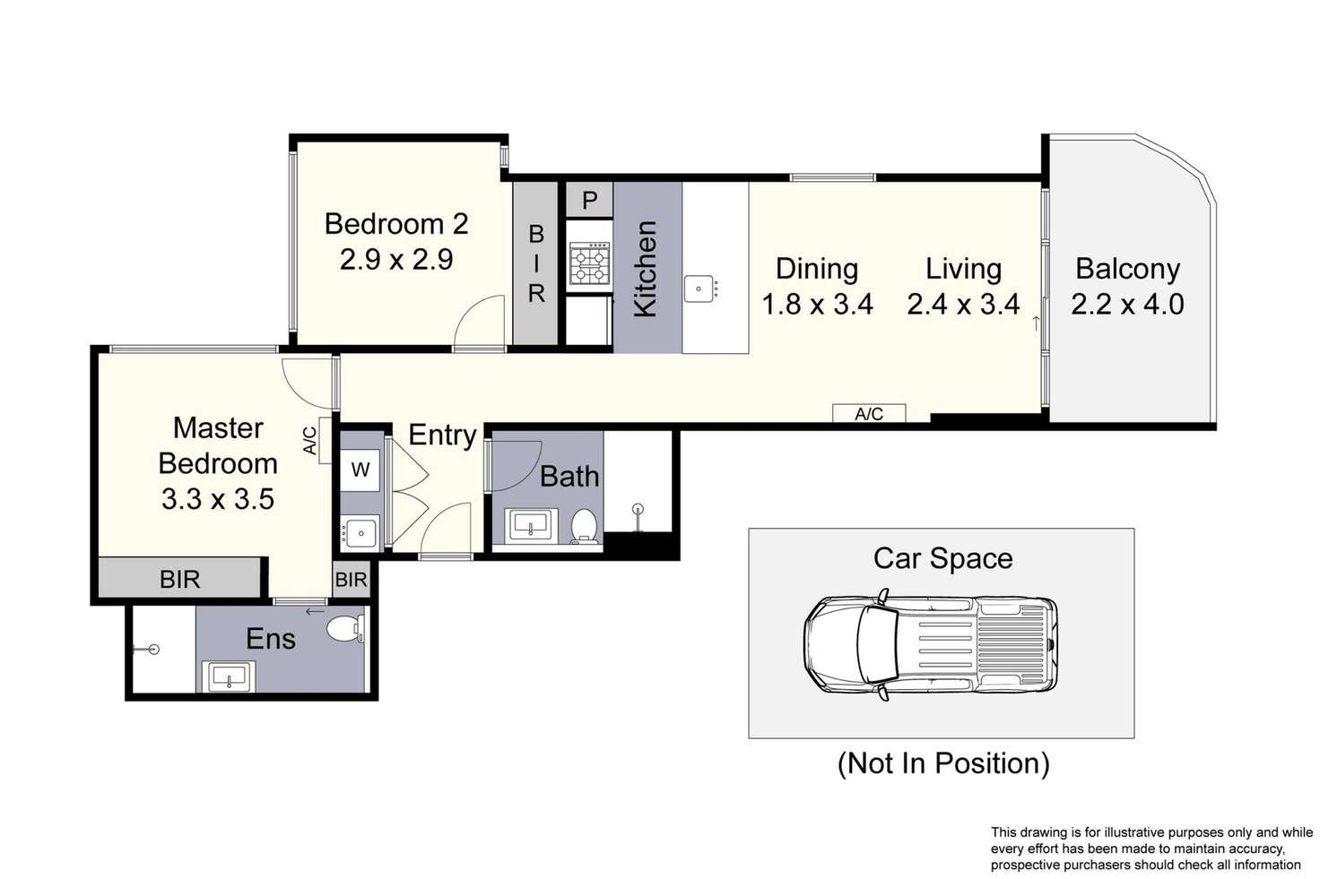 Floorplan of Homely apartment listing, 705/42-48 Claremont Street, South Yarra VIC 3141