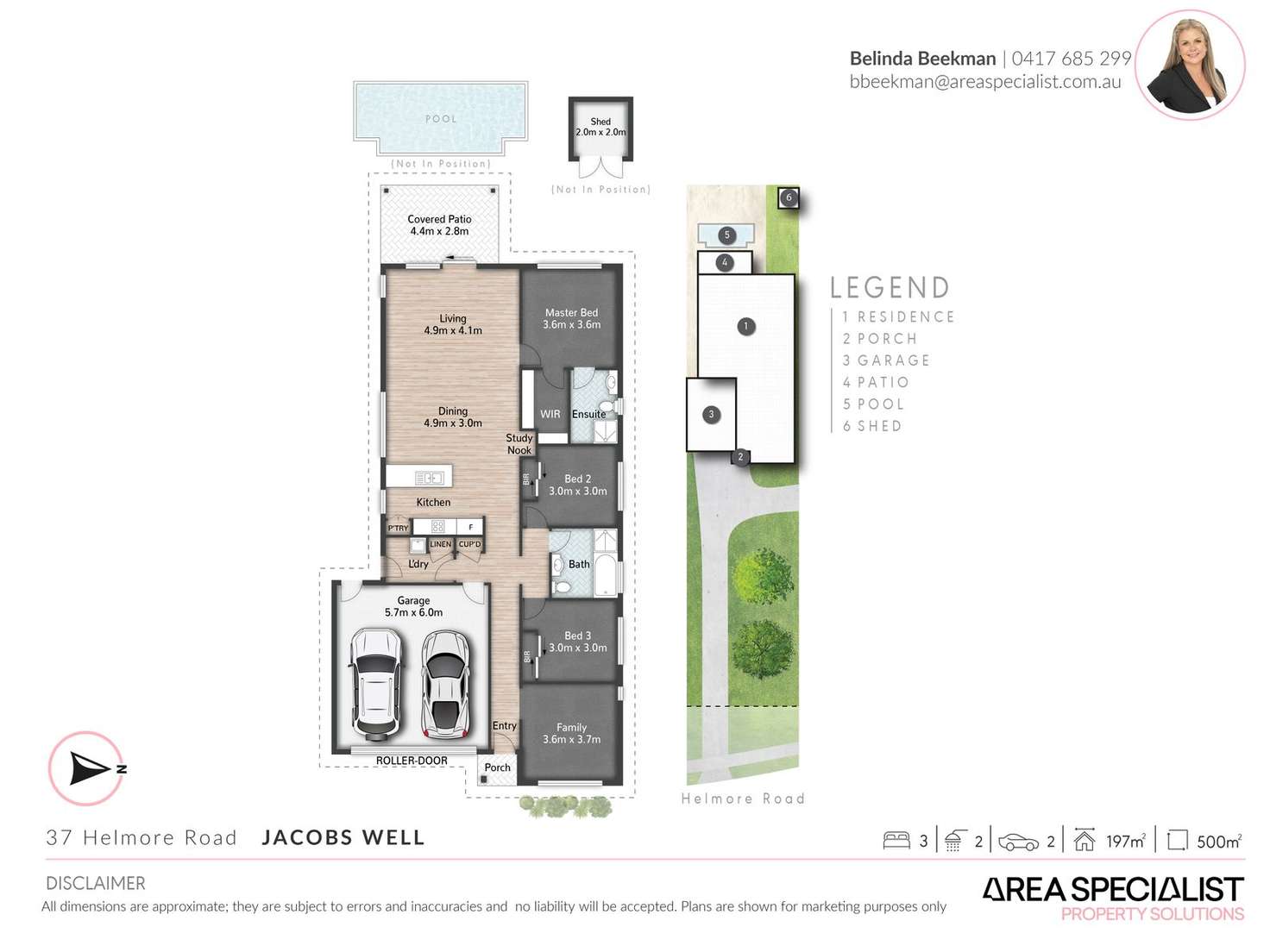 Floorplan of Homely house listing, 37 Helmore Road, Jacobs Well QLD 4208