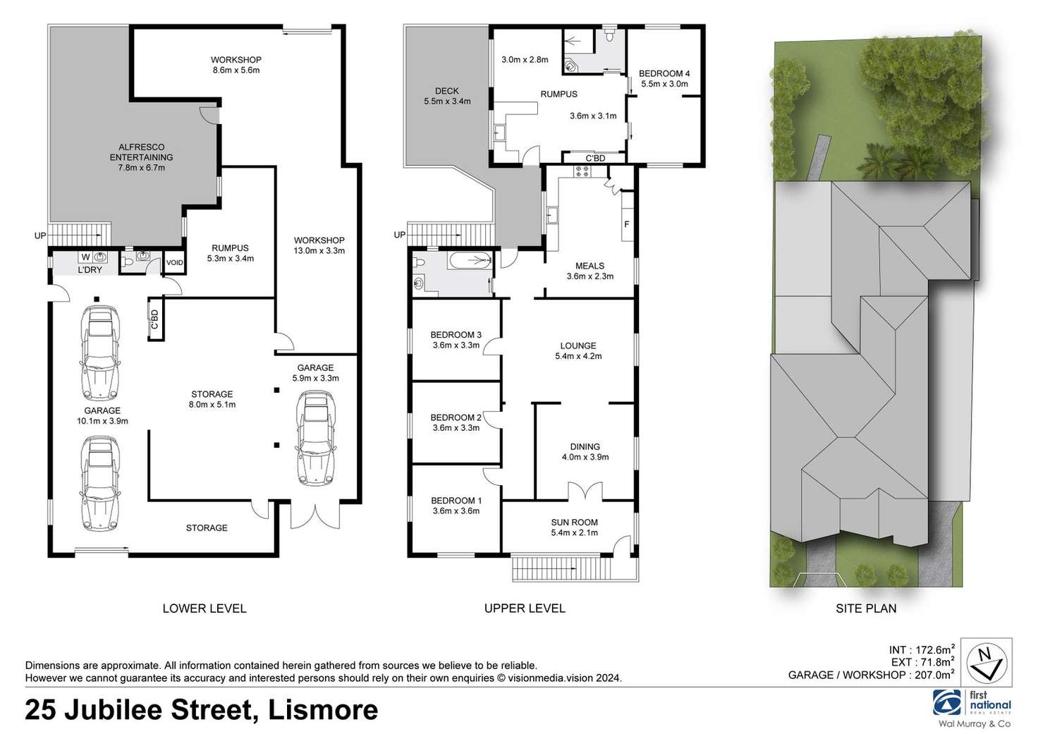 Floorplan of Homely house listing, 25 Jubilee Street, Lismore NSW 2480