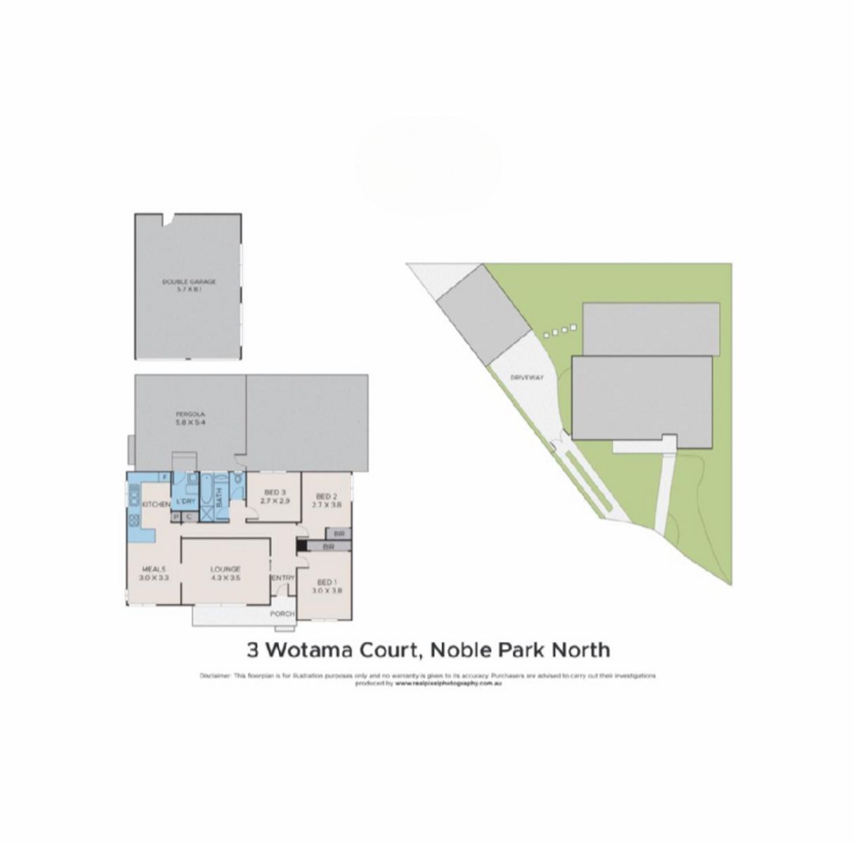 Floorplan of Homely house listing, 3 Wotama Court, Noble Park North VIC 3174