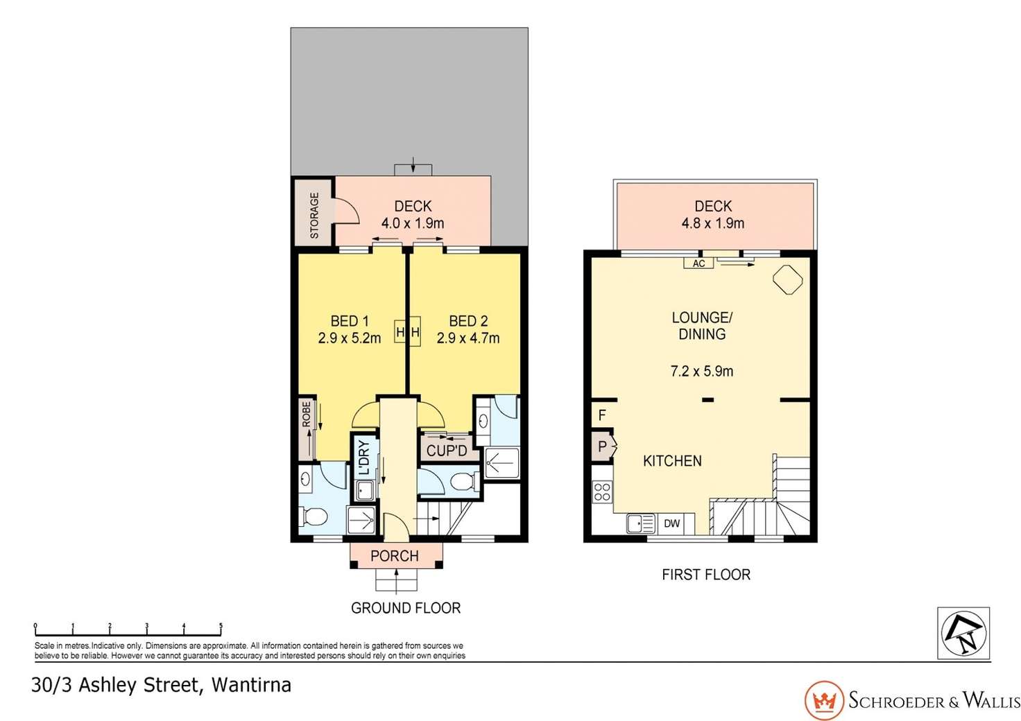 Floorplan of Homely townhouse listing, 30/3 Ashley Street, Wantirna VIC 3152