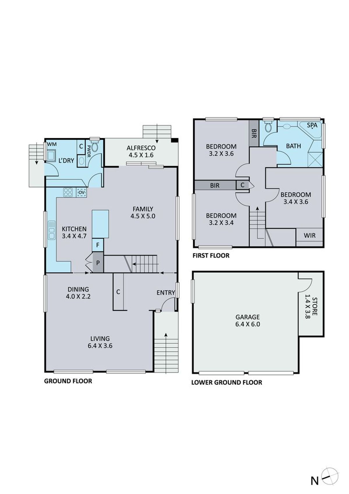 Floorplan of Homely house listing, 170 Peel Street, Kew VIC 3101