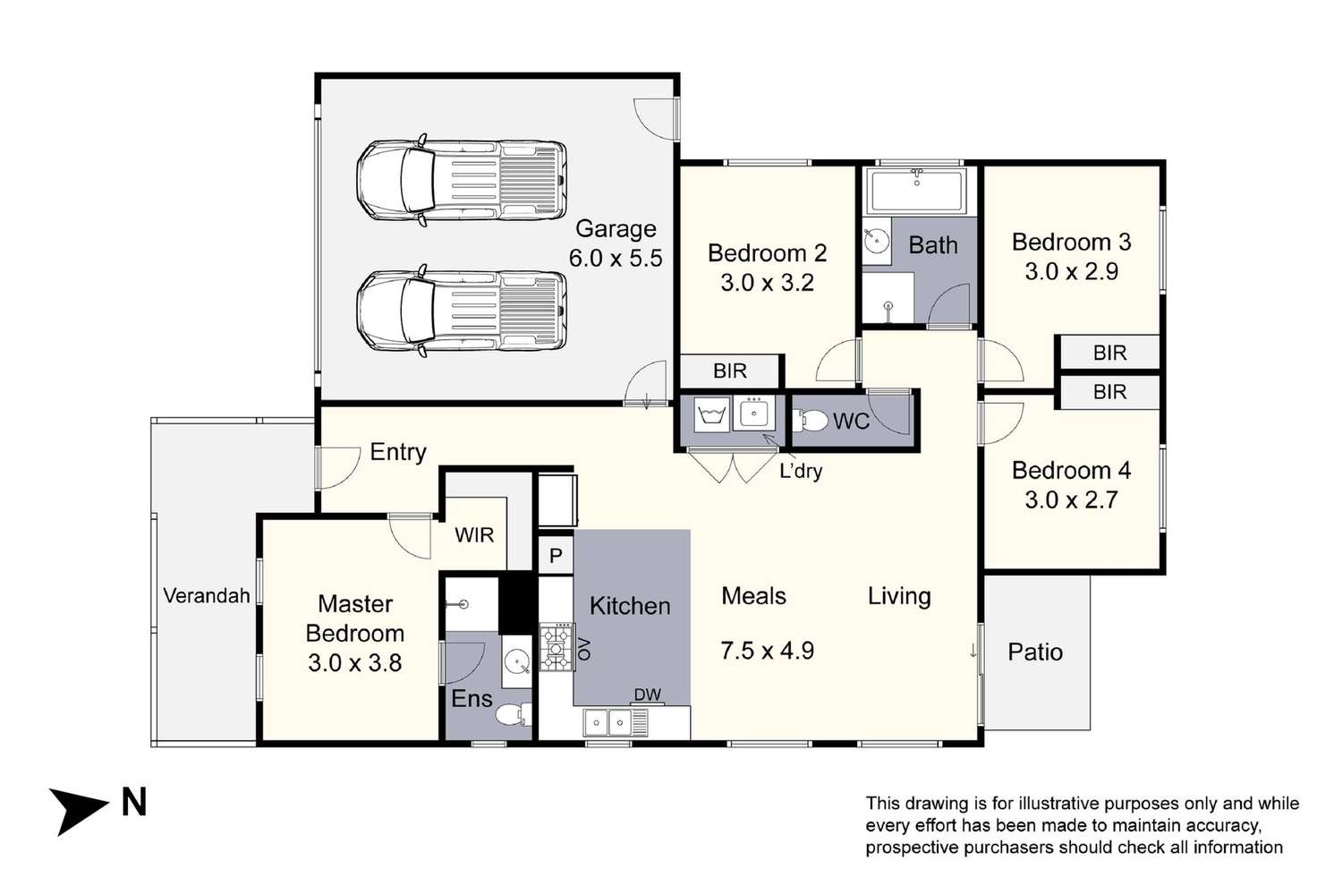 Floorplan of Homely house listing, 20 Muckleford Street, Eynesbury VIC 3338