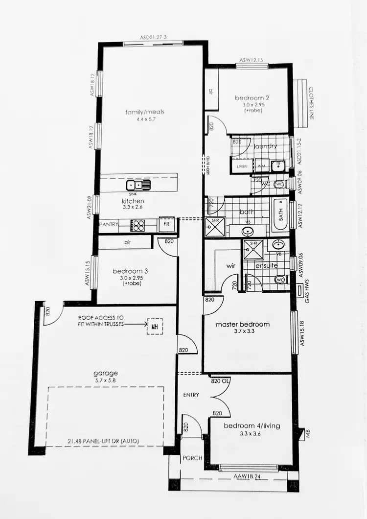 Floorplan of Homely house listing, 11 Arabian Way, Mount Barker SA 5251