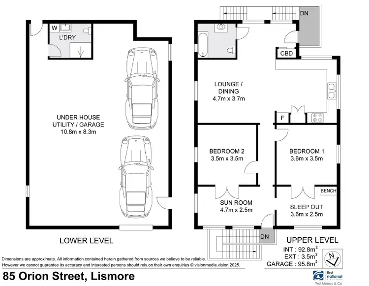 Floorplan of Homely house listing, 85 Orion Street, Lismore NSW 2480