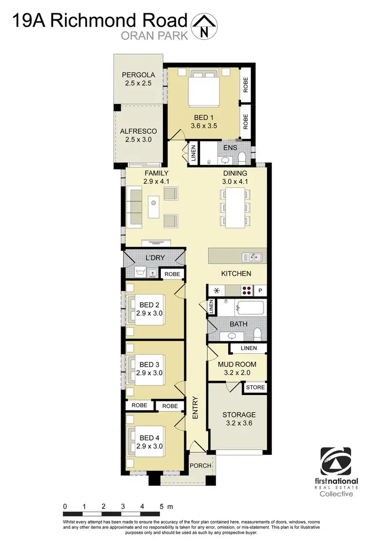 Floorplan of Homely house listing, 19A Richmond Road, Oran Park NSW 2570