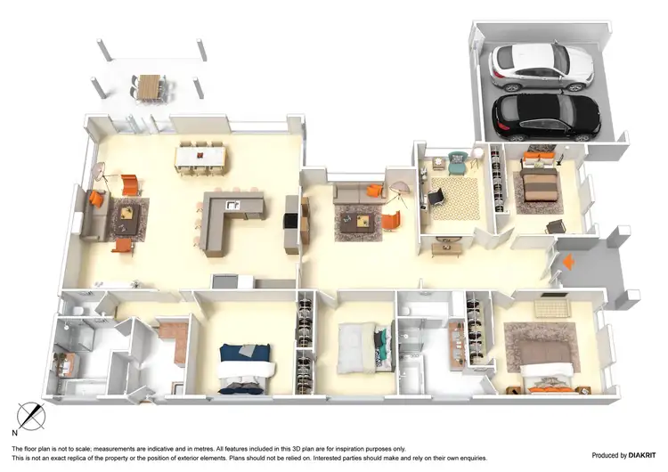 Floorplan of Homely house listing, 46A Jacksons Creek Way, Gisborne VIC 3437