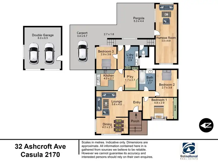 Floorplan of Homely house listing, 32 Ashcroft Avenue, Casula NSW 2170