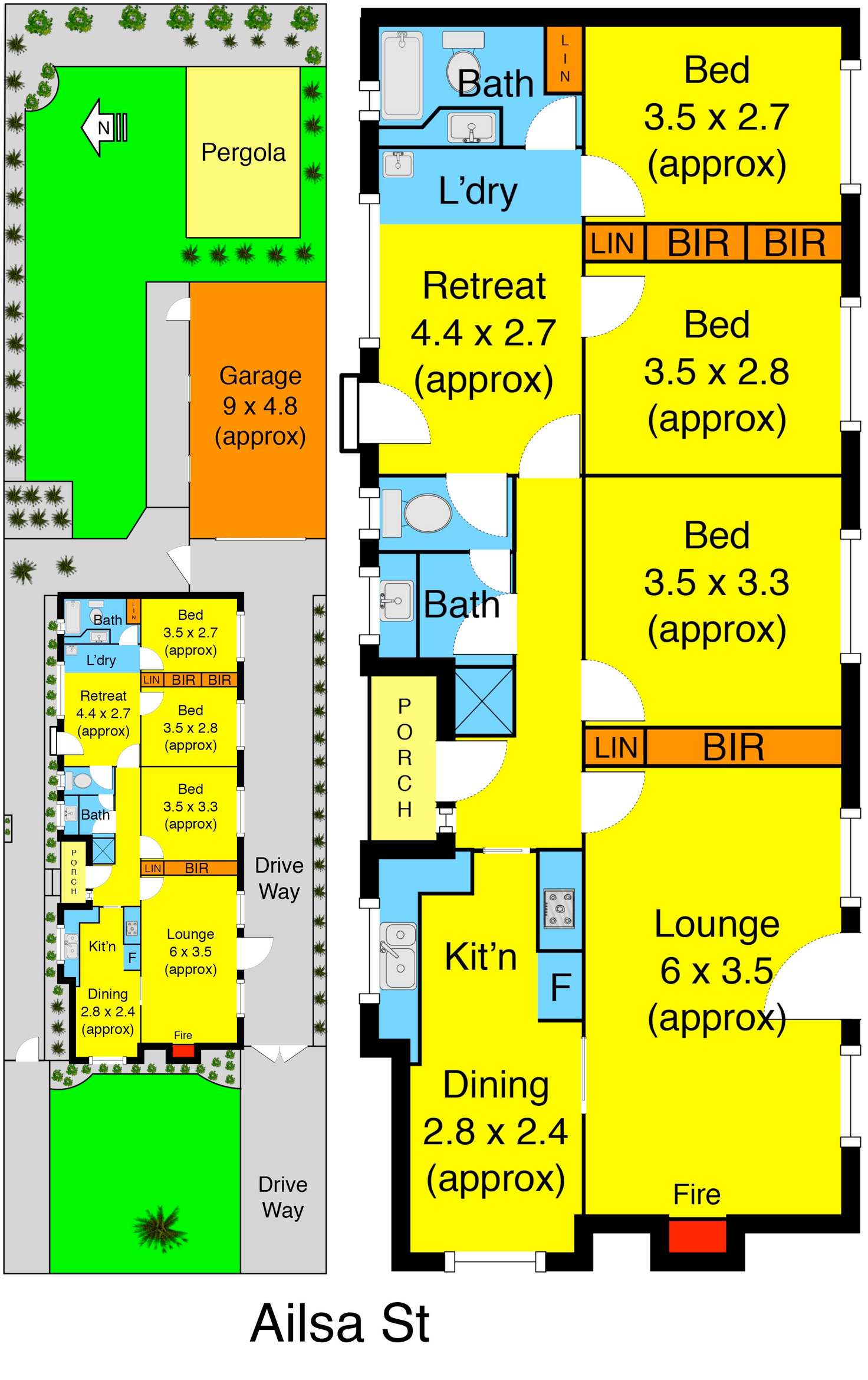 Floorplan of Homely house listing, 65 Ailsa Street, Altona Meadows VIC 3028