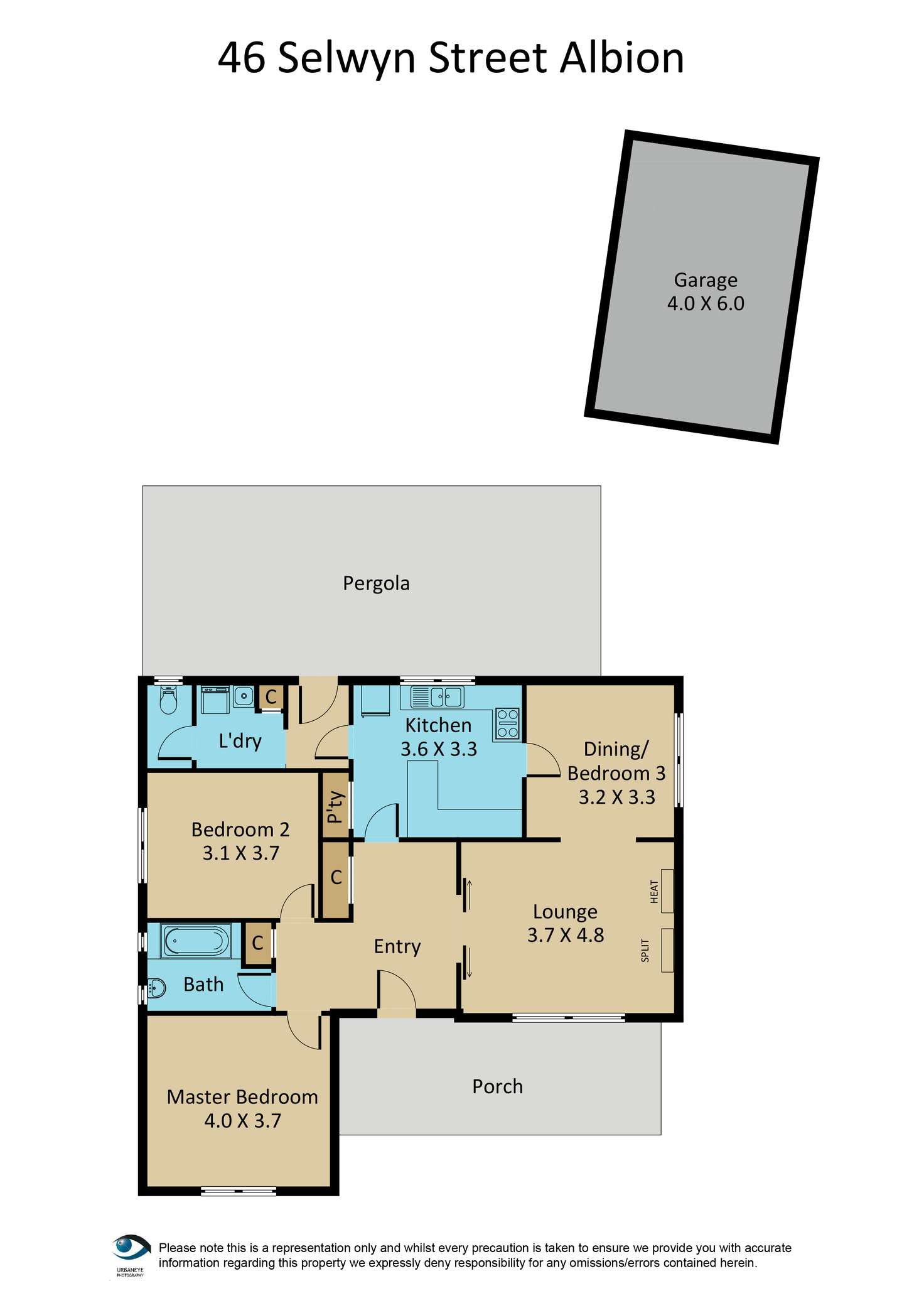 Floorplan of Homely house listing, 46 Selwyn Street, Albion VIC 3020