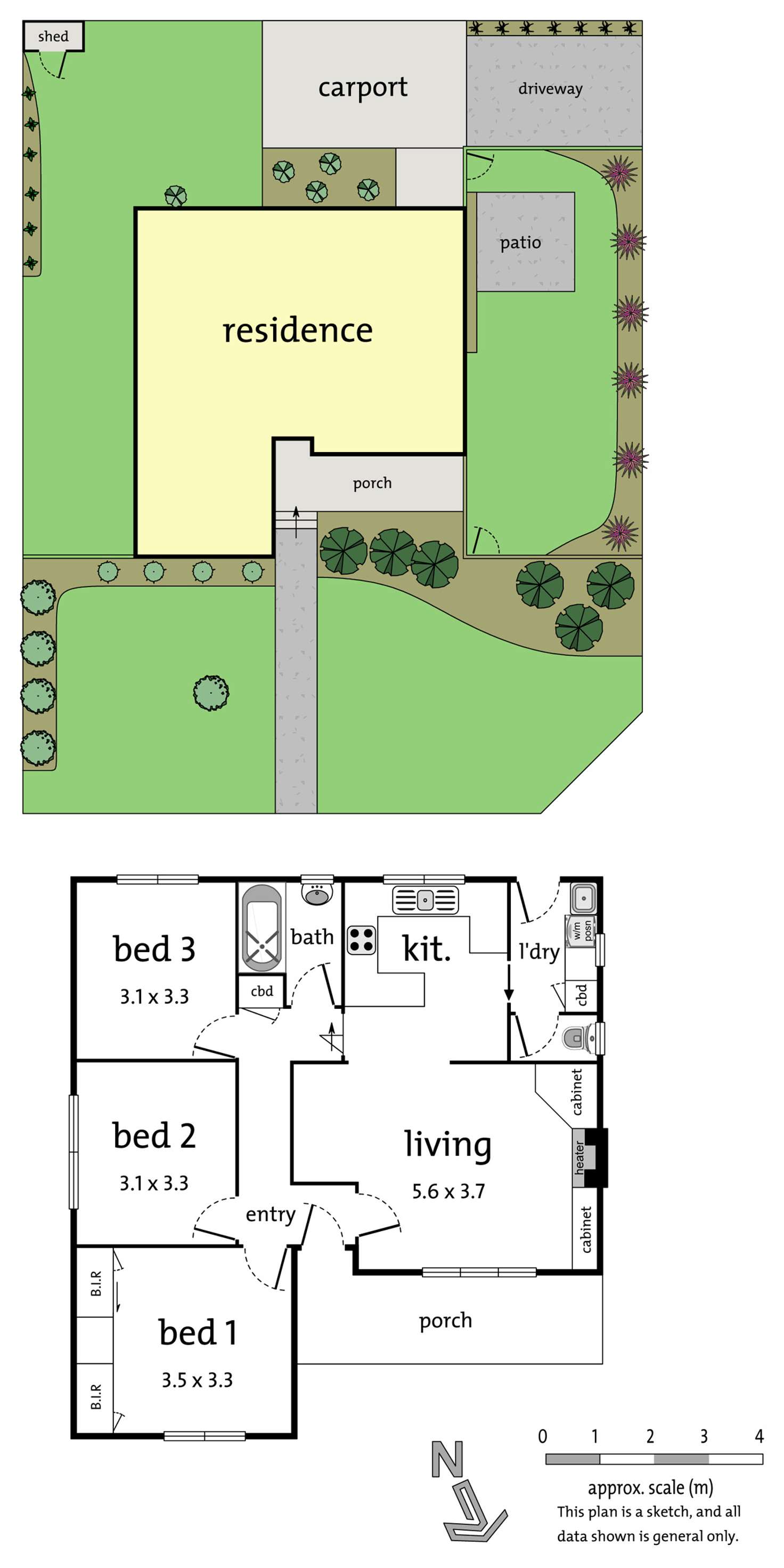 Floorplan of Homely house listing, 56 Homer Avenue, Croydon South VIC 3136