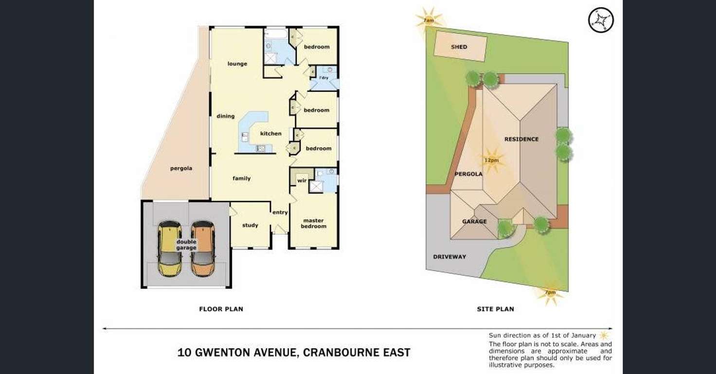 Floorplan of Homely house listing, 10 Gwenton Avenue, Cranbourne East VIC 3977