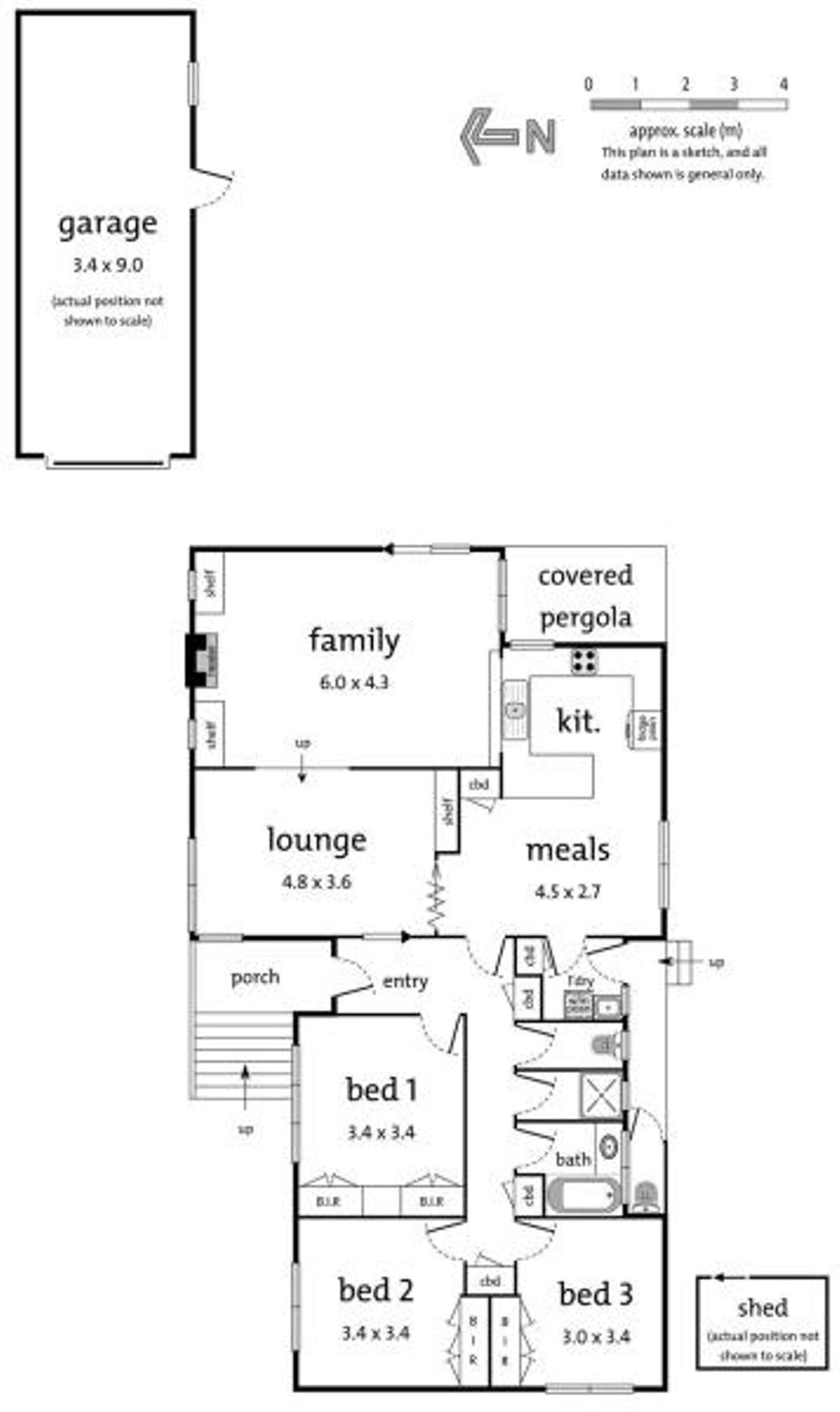 Floorplan of Homely house listing, 107 Great Ryrie Street, Heathmont VIC 3135