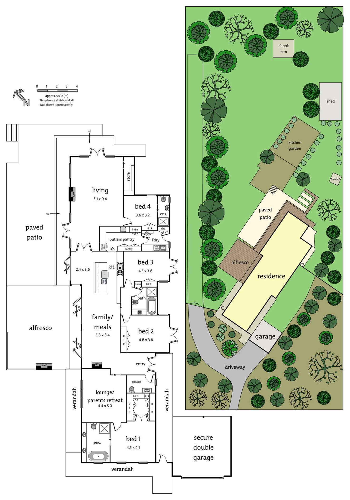 Floorplan of Homely house listing, 41 Garden Road, Donvale VIC 3111