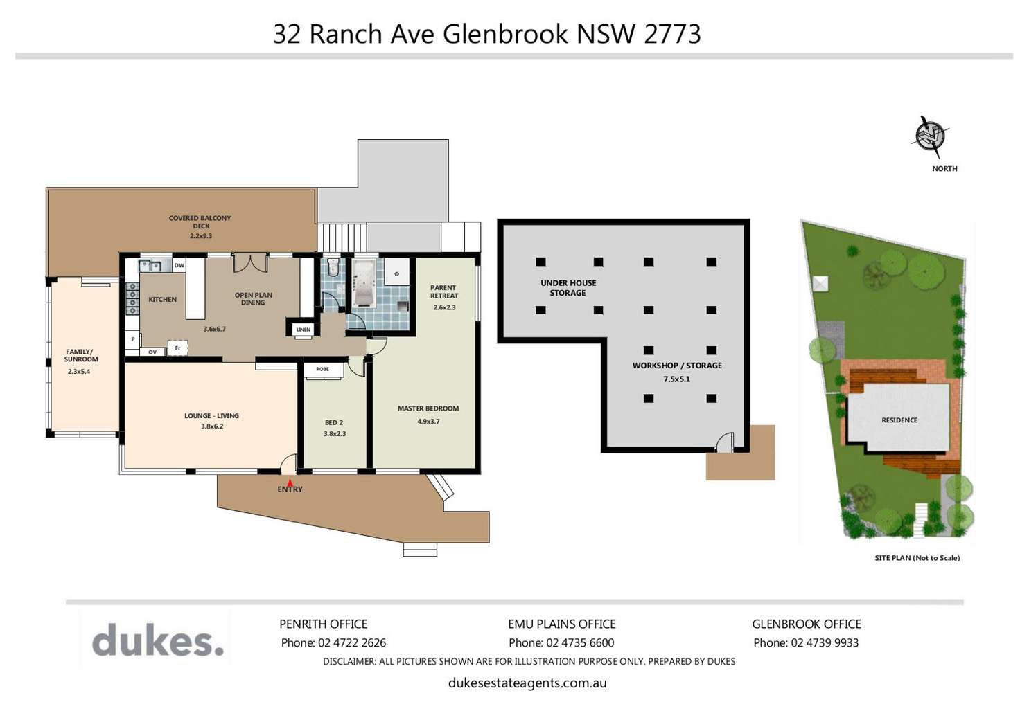 Floorplan of Homely house listing, 32 Ranch Avenue, Glenbrook NSW 2773