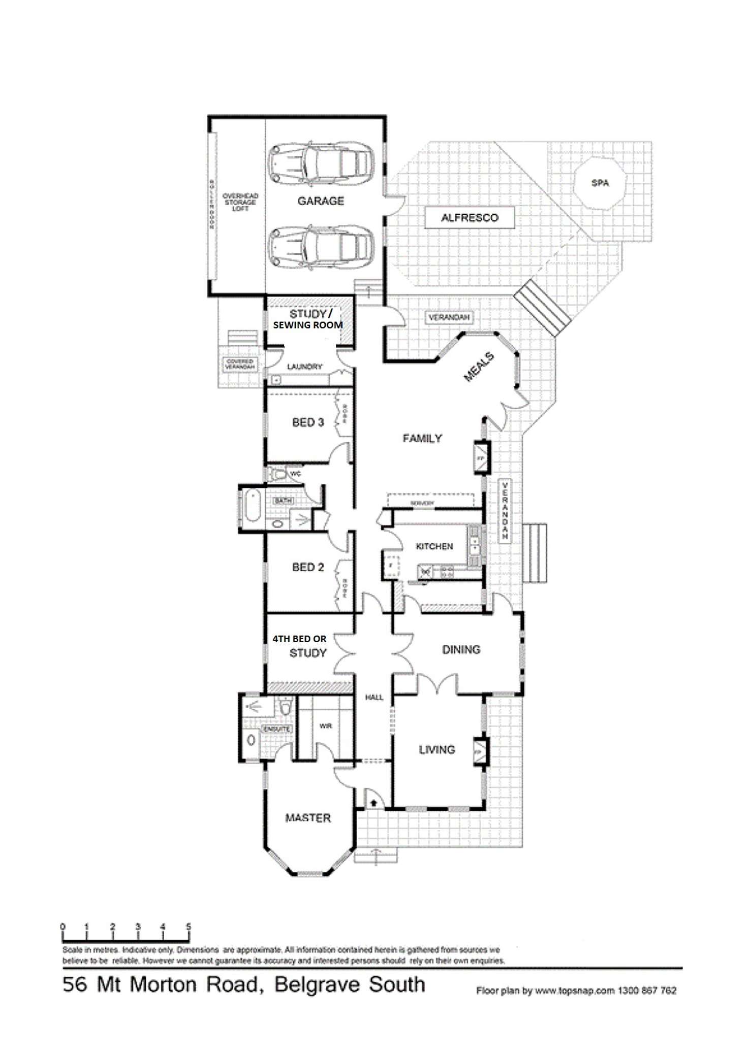 Floorplan of Homely house listing, 56 Mt Morton Road, Belgrave South VIC 3160