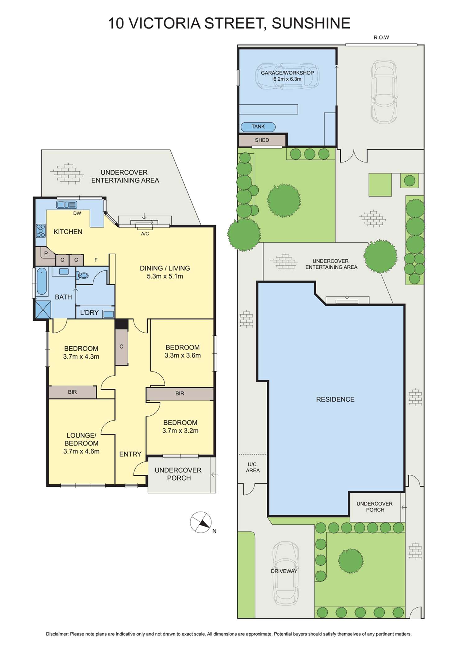 Floorplan of Homely house listing, 10 Victoria Street, Sunshine VIC 3020