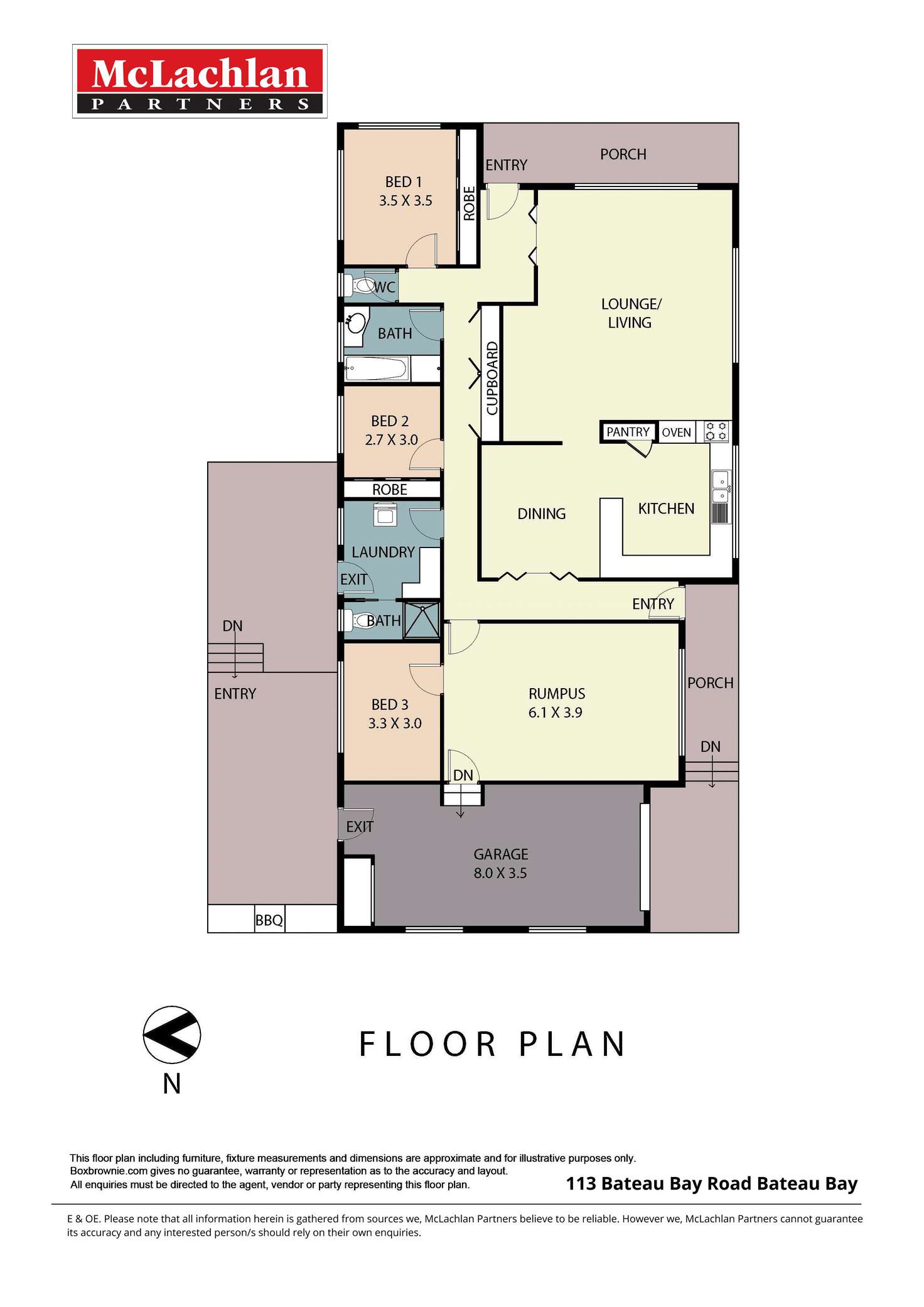 Floorplan of Homely house listing, 113 Bateau Bay Road, Bateau Bay NSW 2261